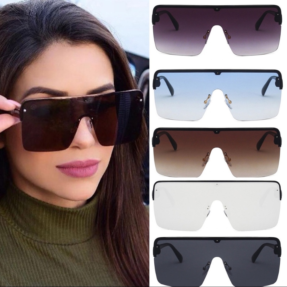 Fashion Gradient Frame Sunglasses
